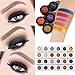 AMA(TM) 24 Colors Glitter Shimmer Eyeshadow Powder Metallic Smoky Eyeshadow Palette