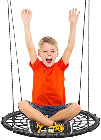KHOMO GEAR - Extra Large 24" Diameter Swing & Spin Set - Complete Set - Includes Tree Swing Hanging Kit