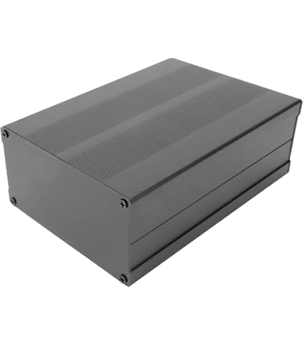 Boîtier électronique Hammond 1591XXESBK En ABS Noir - Dimensions 193 X 113 X 62 Mm - Usage Général