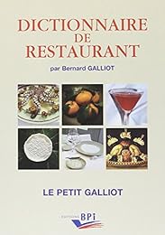 Dictionnaire de restaurant
