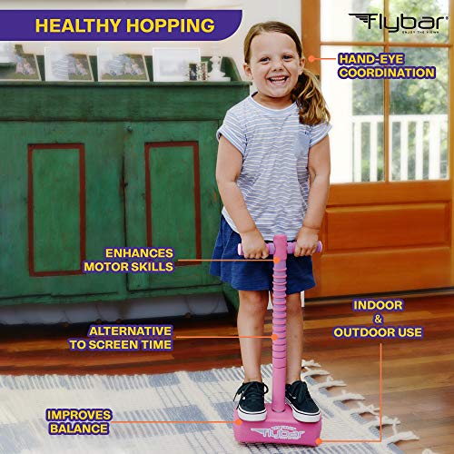 image for Flybar My First Jump and Squeak Mini Pogo Stick, for Ages 3 and up Tod