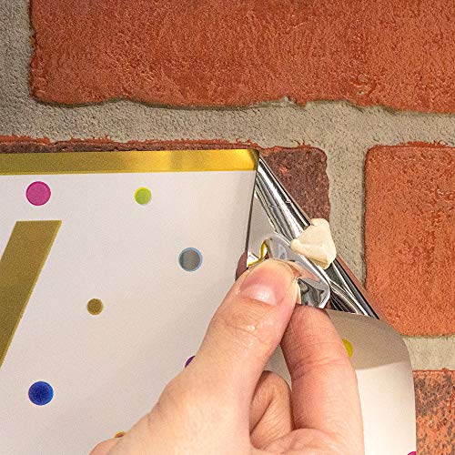 Gorilla Removable Mounting Putty, 84 Precut Squares, Off White (Pack