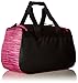 adidas Diablo Small Duffel Bag, One Size, Black/Shock Pink