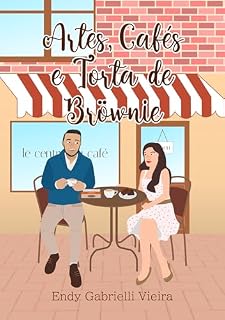 Livro Artes, Cafés e Torta de Bröwnie