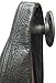 DIY CARTEL Industrial Pipe Coat Hat Towel Plant & Robe Hook Commercial Grade Black Malleable Iron - Vintage Rustic Steampunk Farmhouse Furniture/Decor (90 Degree)