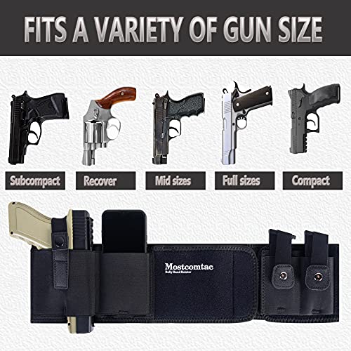 Belly Band Holster for Concealed Carry Gun Holsters for