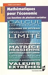 Mathématiques pour l'économie