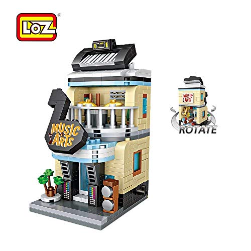 LOZ Mini 3D Model Building Blocks Musical Instrument Shop
