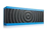 SoundBlock CUSTOM Bluetooth Wireless Stereo Speaker for Computers & Smartphones - Bluetooth 3.0 Technology with Built-in Speakerphone and 10 Hour Rechargeable Battery - Blue/Black