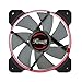 Computer Case Fan120mm with Blue LED and PWM (Pulse Width Modulation) Function, Very Quiet Cooling Fan from Advanced Hydraulic Bearing, Rosewill Model RWCR-1612