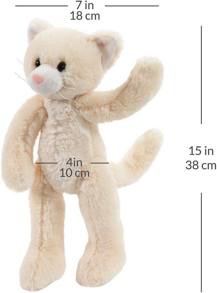 Vermont Teddy Bear Stuffed Cat - Cat Stuffed Animal, 15 Inch, Buddy: Toys & Games