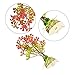 Mudder 10 Pieces Multicolor Artificial Aquarium Plastic Plant