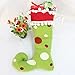 AMA(TM) Christmas Tree Hanging Boots Socks Decor Santa Festival Party Ornaments (green)