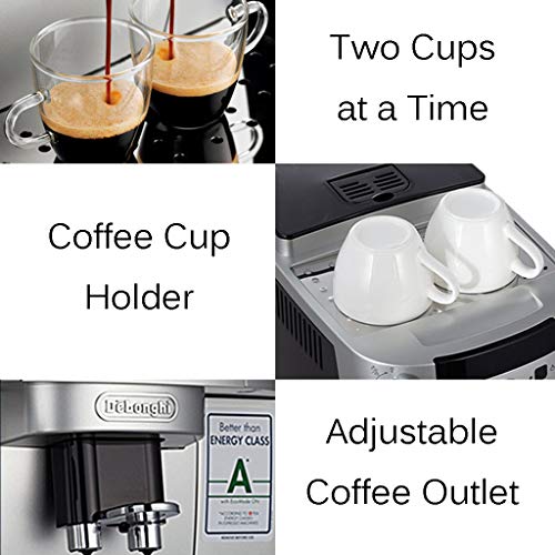 HEYU-Kaffeemaschinen Italienische automatische Kaffeemühlenmaschine, Mahlen und Brühen von Kaffee, Büro/Zuhause, 110V… – Bild 3