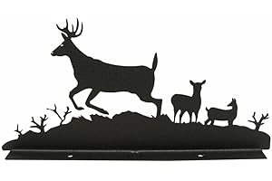 Innovative Fabricators, Inc. Deer Doe Buck Mailbox Topper