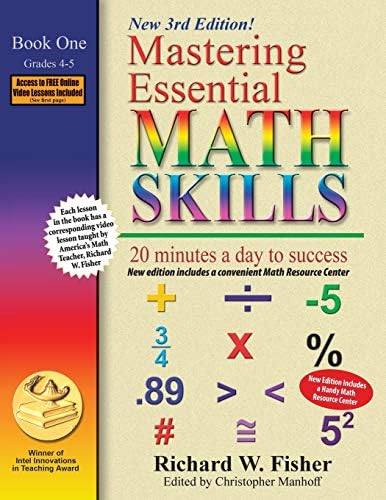 Mastering Essential Math Skills: 20 Minutes a Day to Success, Book
