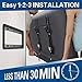 Mounting Dream Tilt TV Wall Mount TV Bracket for 42-70 Inch OLED, LCD and Plasma TVs, TV Mount up to VESA 600mm and 100 lbs, One-Piece Wall Plate Easy for TV Centering on 16”- 24” Studs MD2268