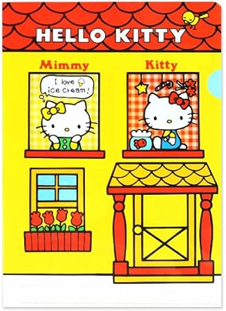 Amazon ハローキティ クリアファイル 窓 懐かしく新しい70年代シリーズ おもちゃ雑貨 おもちゃ