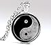 Full Moon Necklace Pendant Yin and Yang Moon, Pendant Jewelry, Universe Pendant