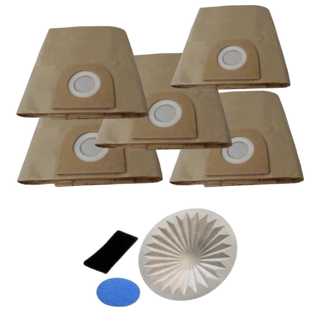 Find A Spare 5 Dust Bags & Filter Set For Vax 121 6131 7131 6151S 5120 8135 8131 Series Vacuum Hoover Cleaner