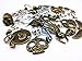 yueton?100 Gram (Approx 30pcs) Assorted DIY Antique Skull Charms Pendant Craft Making Accessory (Skull)