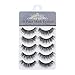 LASHVIEW False Eyelashes,Faux Eyelashes, 3D Natural Layered Effect,Comfortable and Soft)