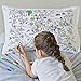 eatsleepdoodle - Coloring Pillowcase for Kids – Reusable DIY Pillow Cover with Washable Markers, Educational Arts & Crafts Activity for Boys & Girls, Fun Gift for Creative Play, Machine Washable