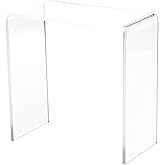Amazon.com: Plymor Clear Acrylic Rectangular Display Riser, 8" H x 12 ...