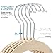Zober Non-Slip Velvet Hangers, Suit Hangers (95 Pack) Ultra Thin Space Saving 360 Degree Swivel Hook Strong and Durable Clothes Hangers Hold Up-To 10 Lbs, for Coats, Jackets, Pants, & Dress Clothes