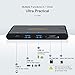 CableCreation 9-in-1 USB C Hub, Thunderbolt 3 Dock with HDMI 4K, VGA, 2 USB 3.0, Ethernet, SD/TF Card Slot, USB C Data Port and USB C 100W PD for MacBook Pro/Air, iMac and More