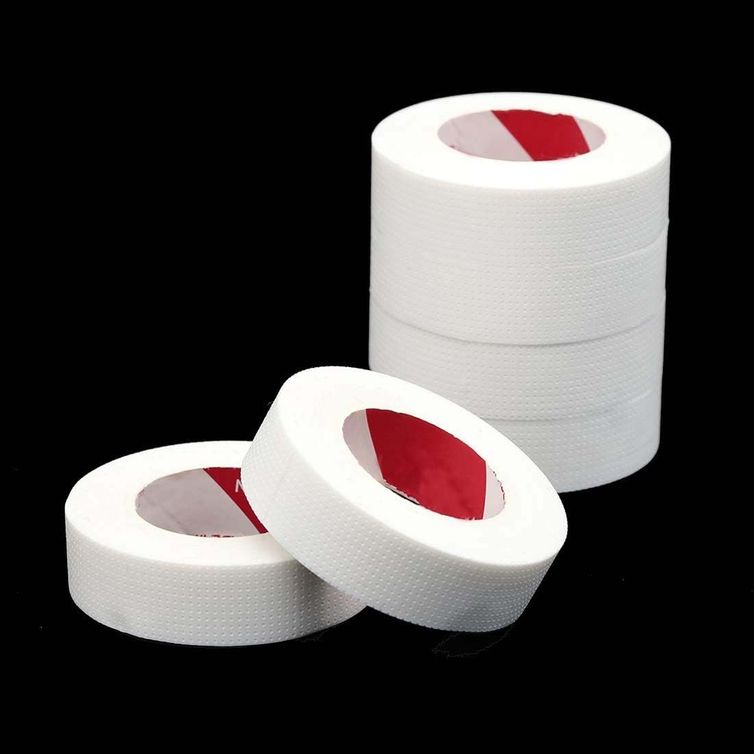 Obeyalash 6 Rolls Lash Tape for Eyelash Extension Micropore Breathable Medical Eyelash Tape for Lash Extensions Lashes Pads Under Eye Patches Lint Free for Makeup/Individual/Professional