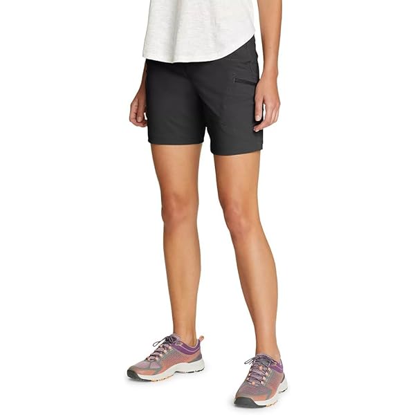 Pantalones Cortos Upf 50 Pantalones Cortos Eddie Bauer Rainier Mujer - Impermeables UPF 50 - Para Senderismo Y Outdoor Pantalones Cortos Senderismo