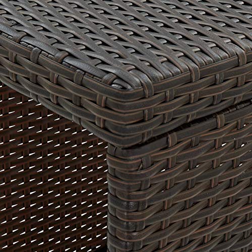 Tidyard 5-TLG. Gartenbar-Set mit Kissen Theke Bar Tresen Gartentheke Bartisch Stehtisch Barhocker Barstuhl Gartenmöbel… – Bild 6