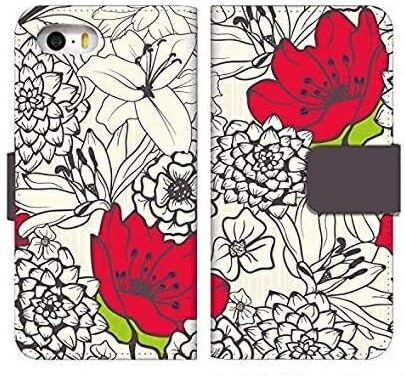 Amazon Co Jp スマホケース 手帳型 Aquos Sh Rm02 ケース 0233 A レッドフラワー Shrm02 Sh M02 Eva ケース 手帳 Aquos Sh Rm02 Shrm02 アクオス スマホゴ 家電 カメラ