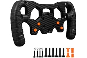 F1 Steering Wheel Mod Kit Compatible with Logitech G29 G920 G923 Racing Wheel, Ergonomic Controls Quick Install Bracket Gift 