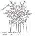 EVER FAITH Silver-Tone Snowflake Necklace Earrings Set Austrian Crystal Clear Bridal