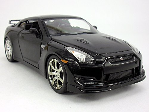 Nissan GT-R 2009 1/24 Scale Diecast Metal Model - BLACK