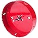 Acrux7 Cornhole Boards Hole Saw Blade, 6 inch (152mm) Corn Hole Drilling Cutter for Cornhole Game, Heavy Duty Steel Design(Red)