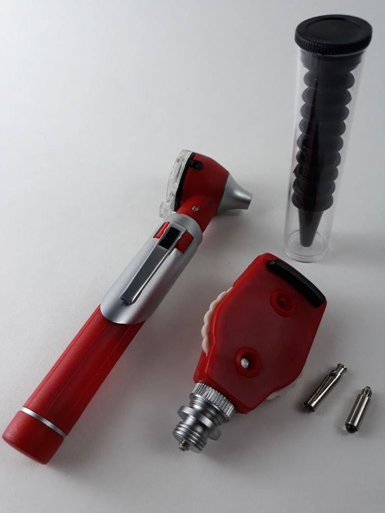 Otoscope Compact Pocket Size Fiber optic ENT Diagnostic