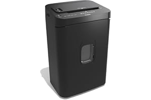 Staples Paper Shredder, 150-Sheet Micro-Cut Autofeed, Anti-Jam, for Office & Home Use with 7.4 Gallon Pull-Out Bin, Black