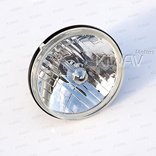 5-3/4 inch HB5 65/55W SAE Compliant Headlight Lens Unit Penetrating Functional for Roadbike Universal