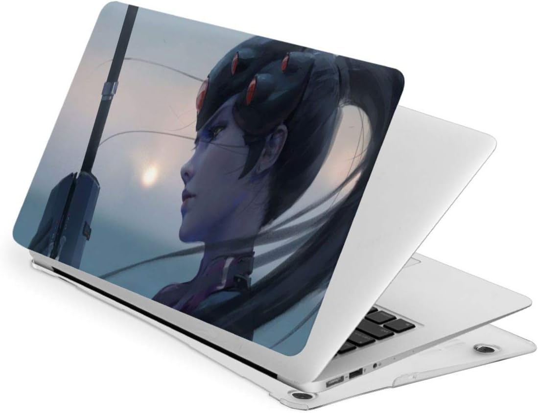 Overwatch Widowmaker Laptop Case MacBook Non-Slip Durable Waterproof Plastic Hard Shell Case,for MacBook New Air 13/Air 13/15 Inch/Touch 13/15inch PVC Laptop Protective Cover New air13