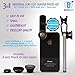 Besties 3in1 Universal 180° Fisheye Lens + Wide Angle + Macro Lens Clip Camera Photo Kit - Suits All iPhone 4, 5, 6 Models, iPad, Samsung Galaxy S3, S4, S5, S6, Note and Other Smart Phones (Black)