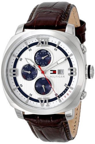 Tommy Hilfiger Men's 1790968 Sport Luxury Multi-Eye Stainless Steel Case Blue Accents Watch Tommy Hilfiger Men's 1790968 Sport Luxury Multi-Eye Stainless Steel Case Blue Accents Watch