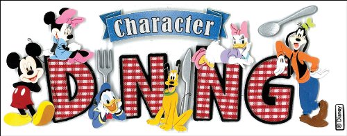 Disney Titlewave Stickers, Character Dining