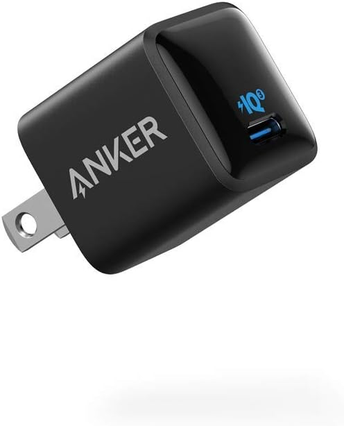 Anker Nano USB C Charger, 18W PIQ 3.0 Durable Compact Fast Charger, PowerPort III USB-C Power Adapter for iPhone 11/11 Pro/11 Pro Max/XR/XS/X, Galaxy S10, Pixel 4/3, iPad Pro, Nintendo Switch and More