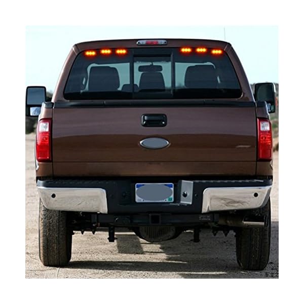 3-Flashing-Modes-Amber-18-LED-Warning-Hazard-Construction-Strobe-Light-Control-Module-Mounting-Bracket-Bar-Pickup-Truck-SUV-Boat-Set-of-6