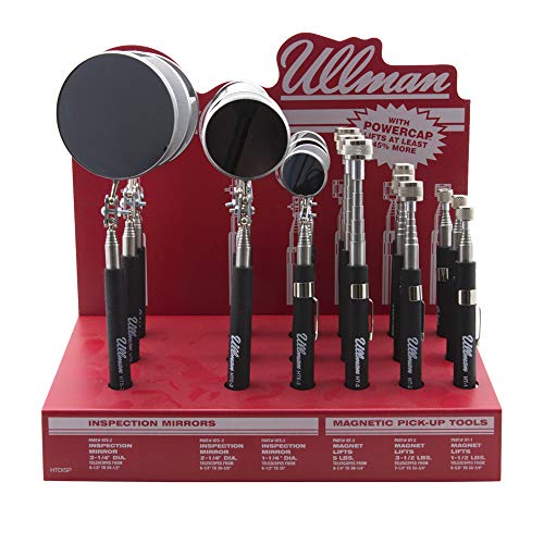 Ullman Devices HTDISP Counter Top Display for Magnetic Pick-Up Tools and Inspection Mirrors