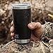 YETI Rambler 20 oz Stainless Steel Vacuum Insulated Tumbler with Lid, Black