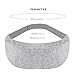 Plemo Sleep Eye Mask for Men Women, Block Out Light Night Sleep Mask, Ultra-Soft & Breathable Velvet Memory Foam Eye Shade Cover, Adjustable Strap Design Blindfold for Sleeping and Travel, Grey